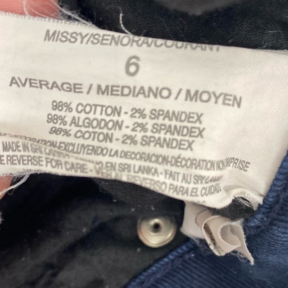 Gloria Vanderbilt Amanda Jeans Dark Wash Size 6 - Picture 10 of 10